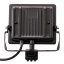 LED reflektor ZUNA2 50W 4500lm 6500K IP44 Black Senzor pohybu LUMILED