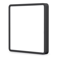 LED stropné svietidlo na povrchovú montáž 20W 2500lm 4000K neutrálna čierna Videx