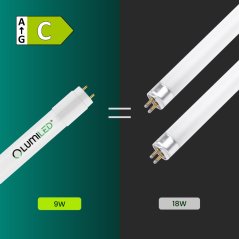 LED žiarivka TUBA G13 T8 9W 1440lm 6500K studená 60cm 160lm/W Lumiled