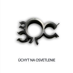 Univerzálny úchyt na odkvap pre vianočné osvetlenie