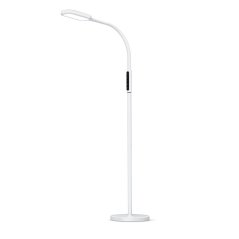 Stolná lampa 2v1 LED 12W 3000K-5500K CCT Stmievateľná dotyková biela