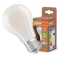 LED žiarovka A60 E27 5W = 75W 1055lm 4000lm Neutrálne vlákno 320° Klasická energetická účinnosť Osram