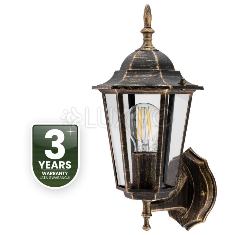 Vonkajšie svietidlo E27 Záhradná nástenná lampa Patina BELLIS LUMILED
