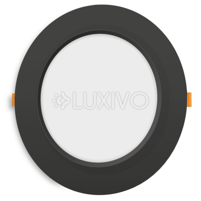 LED panel Zapustené svietidlo 6W 620lm 4000K Neutral Black Videx