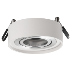 Bodové svietidlo MR16 White Silver 12 V GAJA Sanico Goldlux Svietidlo na zapustenú montáž