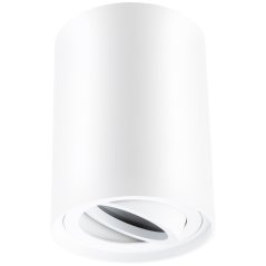 HALOGEN Spot Tube Movable AMAT-L GU10 Round White 115mm LUMILED pre povrchovú montáž
