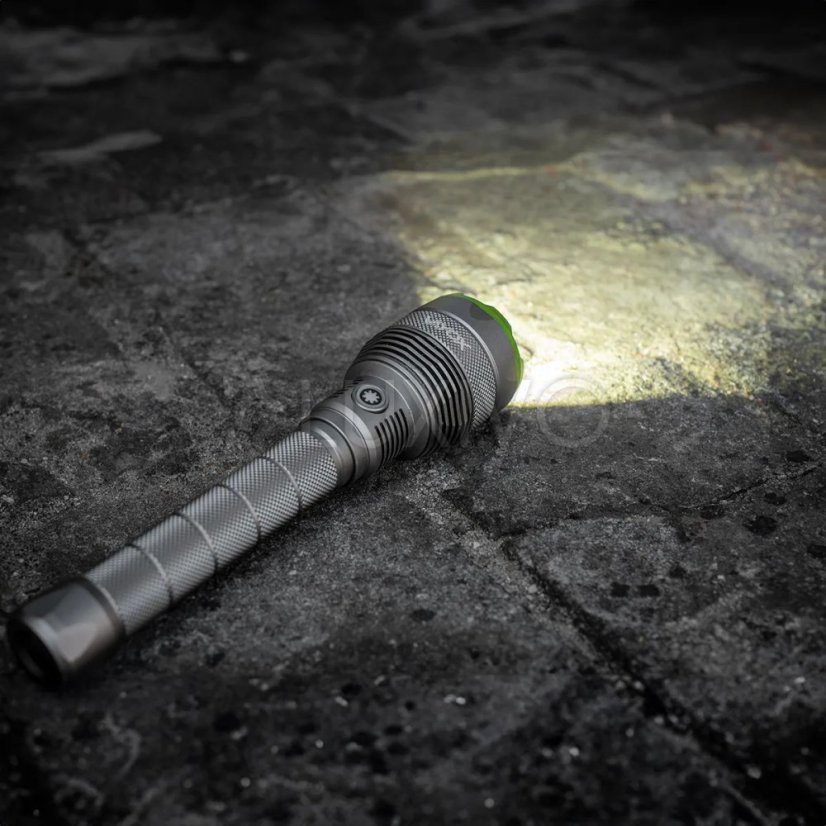 Taktická LED baterka Vodotesné dobíjateľné USB- C 10000lm IPX7 / OB 4 Vayox