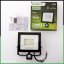 LED reflektor ZUNA2 50W 4500lm 6500K IP44 Black Senzor pohybu LUMILED