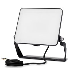 LED reflektor AZZLER 20W 2400lm 4000K IP65 Halogénová vonkajšia lampa Black LUMILED