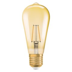 Dekoratívna LED žiarovka ST64 Edison E27 2,5W = 22W 220lm 2400K Warm 300° Vintage 1906 Osram