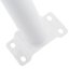 Záhradná pouličná solárna LED lampa výkonná - 6500K -1500W - IP66 + diaľkové ovládanie