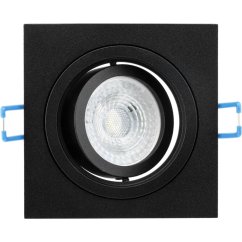 Svietidlo HALOGEN GU10 MR16 Square Black CASSIO LUMILED