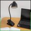 LED stolová lampa 5W CCT kresliarska školská TESA 2 čierna LUMILED