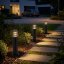 Záhradná lampa stĺpik vonkajšia stojaca E27 LED RINGO IP54 40cm LUMILED