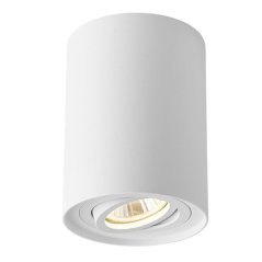 Stropné svietidlo HALOGEN SPOT pre povrchovú montáž 1x GU10 Moving white Videx