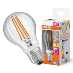LED žiarovka A60 E27 7,3W = 60W 806lm 2700K Teplé 320° vlákno so senzorom pohybu Classic Osram