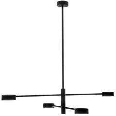 LED závesné stropné svietidlo 4x GX53 Wall Black OVILO LUMILED