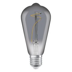 Dekoratívna žiarovka LED G64 Sphere E27 3,4W = 10W 100lm 1800K Warm 320° Smoked Vintage 1906 Osram
