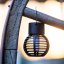 Solárna lampa LED lampáš guľa záhradná IP44 1800K LUMILED
