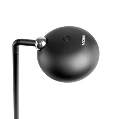 Lampa stolová LED 3W 300lm 5500K studená čierna stmievateľná Videx