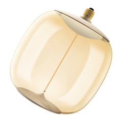 LED dekoratívna žiarovka E27 12W = 45W 550lm 1800K teplá 320° jantárová filament stmievateľná vintage 1906 Osram