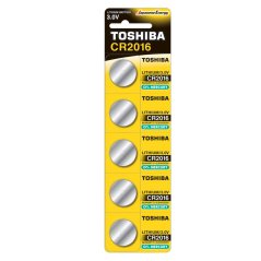 Špeciálna lítiová batéria TOSHIBA CR 2016 3V Blister 5ks