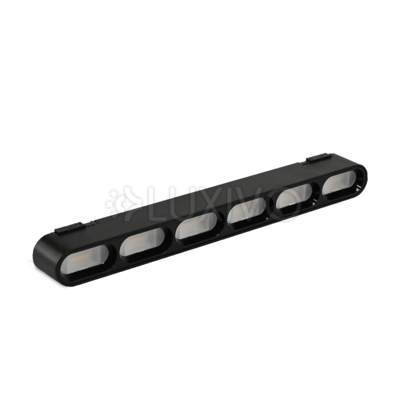 LED lampa na magnetickú lištu 11W 880lm 4000K neutrálna CRI90 90° čierna VIDEX