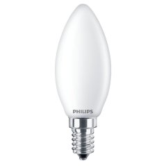 LED žiarovka E14 B35 6,5W = 60W 806lm 2700K Teplé vlákno Mlieko PHILIPS