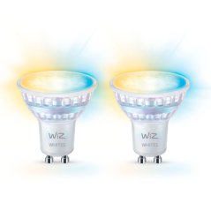 2x LED GU10 reflektor PAR16 4,7W = 50W 345lm 2700-6500K TW Smart SMART WiFi Bluetooth App WiZ