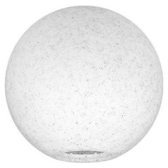 Vonkajšia záhradná lampa 230V E27 KULA 35cm Stone