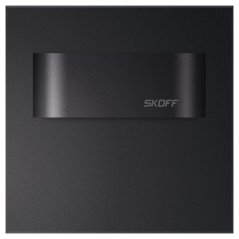 Schodiskové svietidlo LED 0,8W 6500K 10V DC IP20 čierne matné TANGO SHORT Skoff