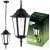 Vonkajšia závesná záhradná lampa E27 LATARNIA Black BELLIS LUMILED