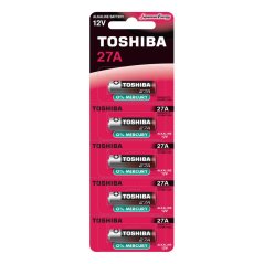 TOSHIBA 27A 12V MN27 L828 Alkalické batérie Blister 5 kusov