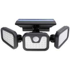 Solárne svetlomety 74x LED 15W 450lm Studený senzor pohybu IP65