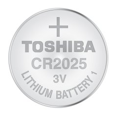 Špeciálna lítiová batéria TOSHIBA CR 2025 3V Blister 5 kusov