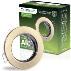 Zapustené svietidlo halogénové okrúhle antik GU10 MR16 ARDALI LUMILED