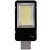 LED solárna pouličná lampa výkonná - 1500W - 6500K + diaľkové ovládanie - biela
