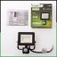 LED reflektor ZUNA2 20W 1800lm 4000K IP44 Black Senzor pohybu LUMILED