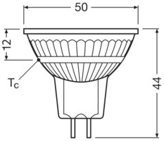 LED reflektorová žiarovka GU5.3 MR16 3,6W = 20W 230lm 4000K Neutrálna 36° CRI97 12V Stmievateľná Ledvance