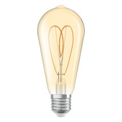 Dekoratívna LED žiarovka ST64 Edison E27 8W = 60W 806lm 2200K Warm CRI90 300° Amber Dimmable Vintage 1906 Osram