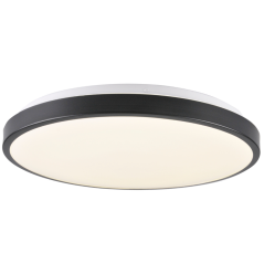 LED plafón stropný 24W 2500lm 4000K neutrálna 120° biely čierny Kern Sanico Goldlux
