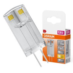LED žiarovka G4 0,6W = 5W 55lm 2700K Warm 12V 320° LED PIN Osram