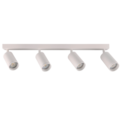 Nástenné a stropné svietidlo 4x GU10 White PARIS Sanico Goldlux