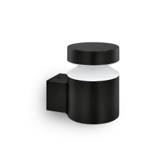 Vonkajšie nástenné svietidlo LED lampa 6W 750lm 4000K Black Laven Philips