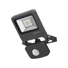LED reflektor 10W 800lm 3000K IP65 sivý so senzorom pohybu LEDVANCE Floodlight Endura