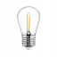 5-PAK LED žiarovka E27 ST14 1W = 10W 2700K Warm 100lm vlákno pre Girland LUMILED
