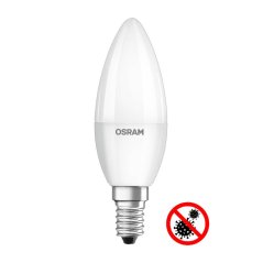 LED žiarovka E14 B35 5,5W = 40W 470lm 6500K Cold 200° OSRAM ANTIBACTERIAL