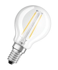 LED žiarovka E14 P45 2,8W = 25W 250lm 2700K Teplé 320° vlákno Stmievateľné OSRAM SUPER STAR