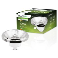 LED žiarovka GU10 ES111 15W = 100W 1521lm 4000K Neutrálna 24° Strieborná LUMILED