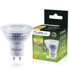 Žiarovka LED GU10 reflektor PAR16 8W = 60W 806lm 3000K teplá 36° stmievateľná LUMILED